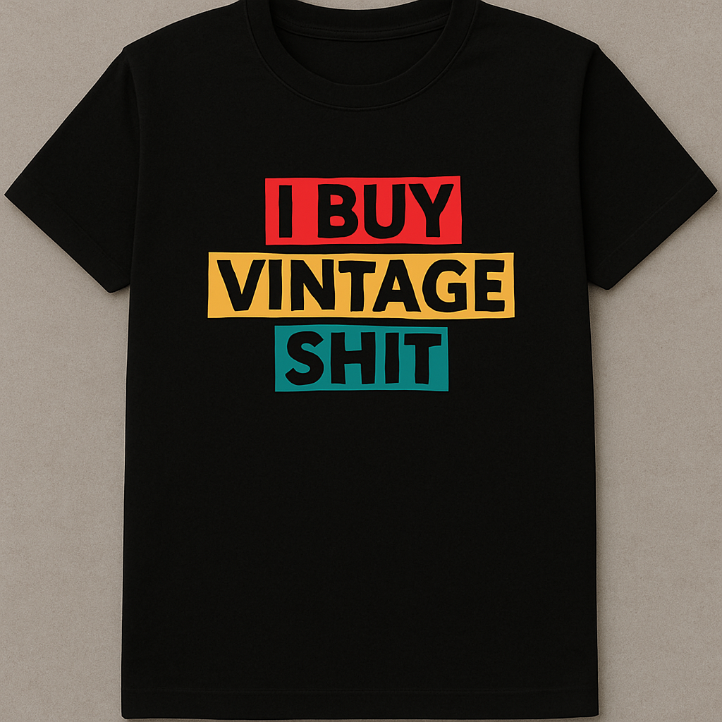 T-shirt I buy vintage