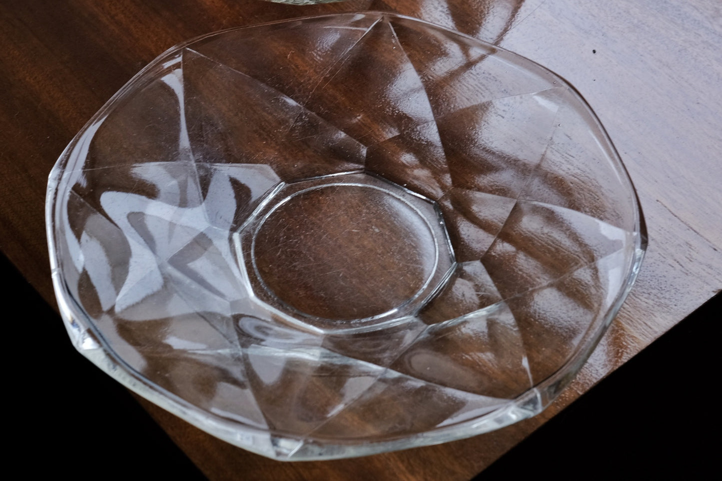 Glass plate, plate 19cm