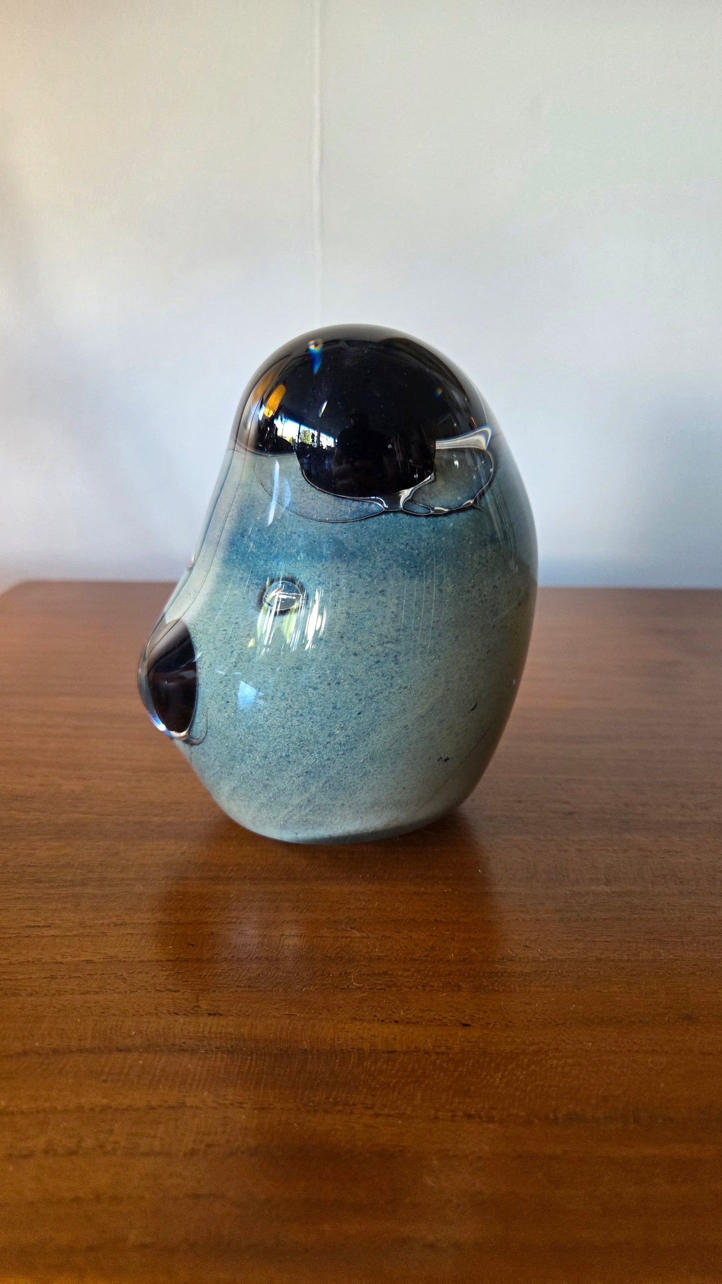 Tiina Nordström – lasiveistos "Nalle" 14cm