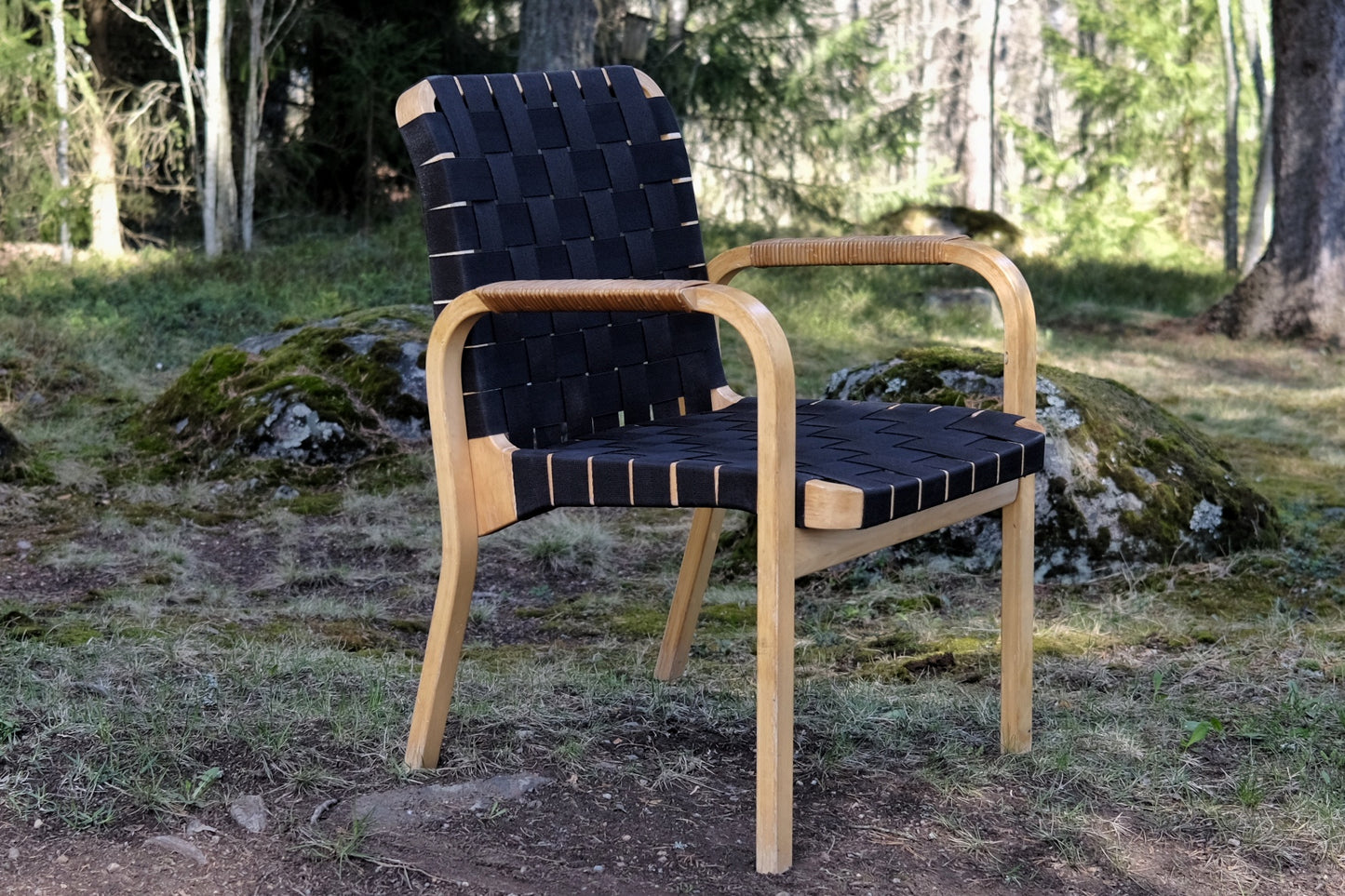 Artek 45 -nojatuoli (Alvar Aalto, 1947)