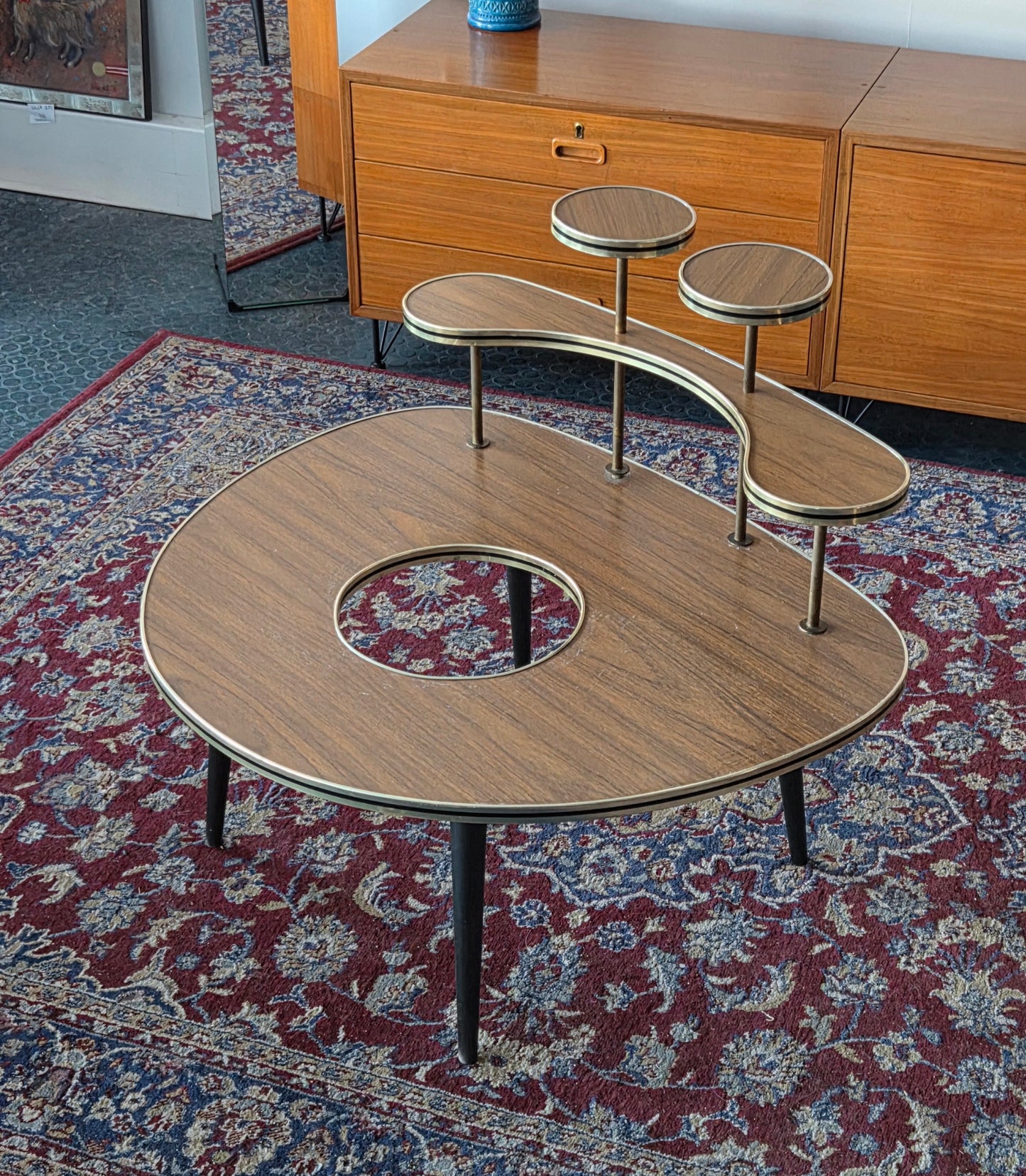 Sohvapöytä/kukkapöytä 60-luku