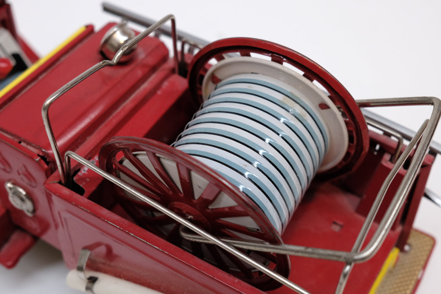 Tin toy fire truck 50s