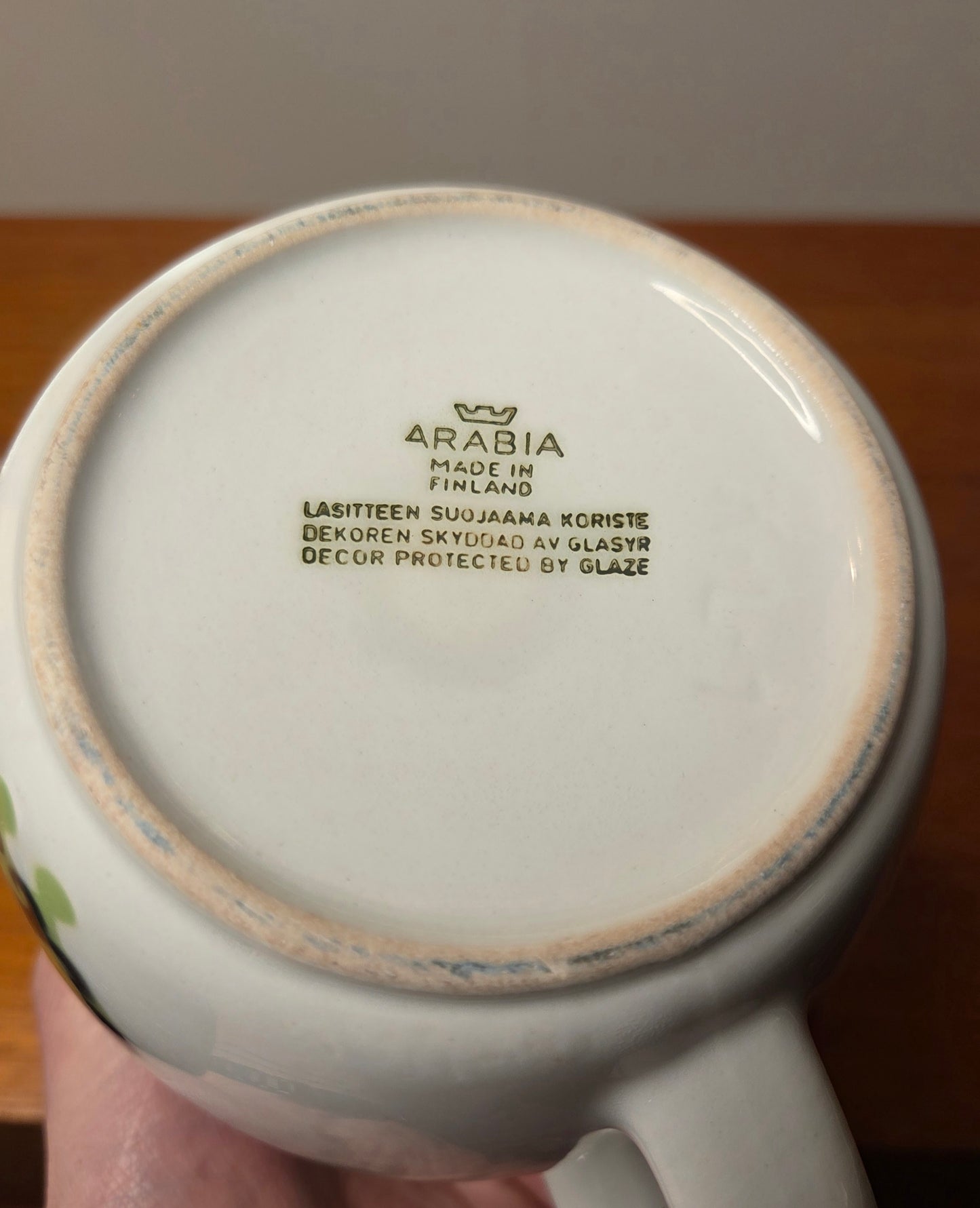 Arabia – Kaj Franck KL1 kannu / Raija Uosikkisen "Kissa" -koriste