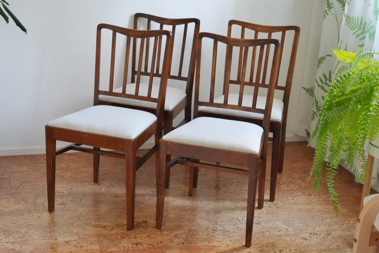 Vintage tuolit 50-luku 4kpl