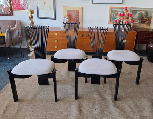 Torstein Nilsen “Totem” tuolit (4 kpl) – Westnofa, 1980-luku