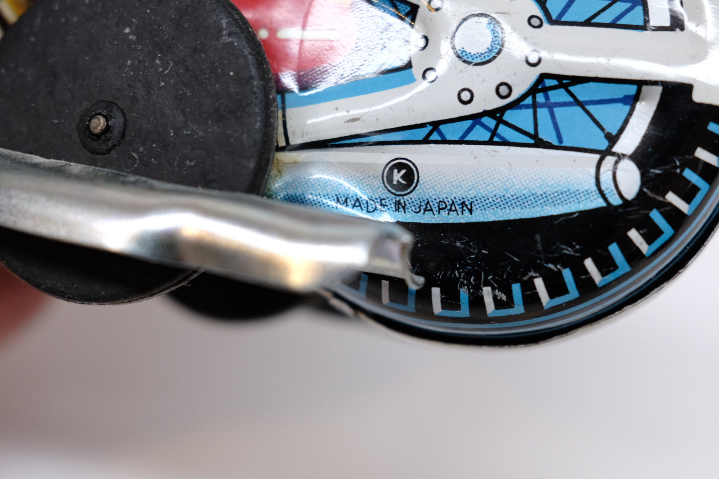 1950s police motorcycle. Manufacturer: Kasaburo Ota, Tin Toy