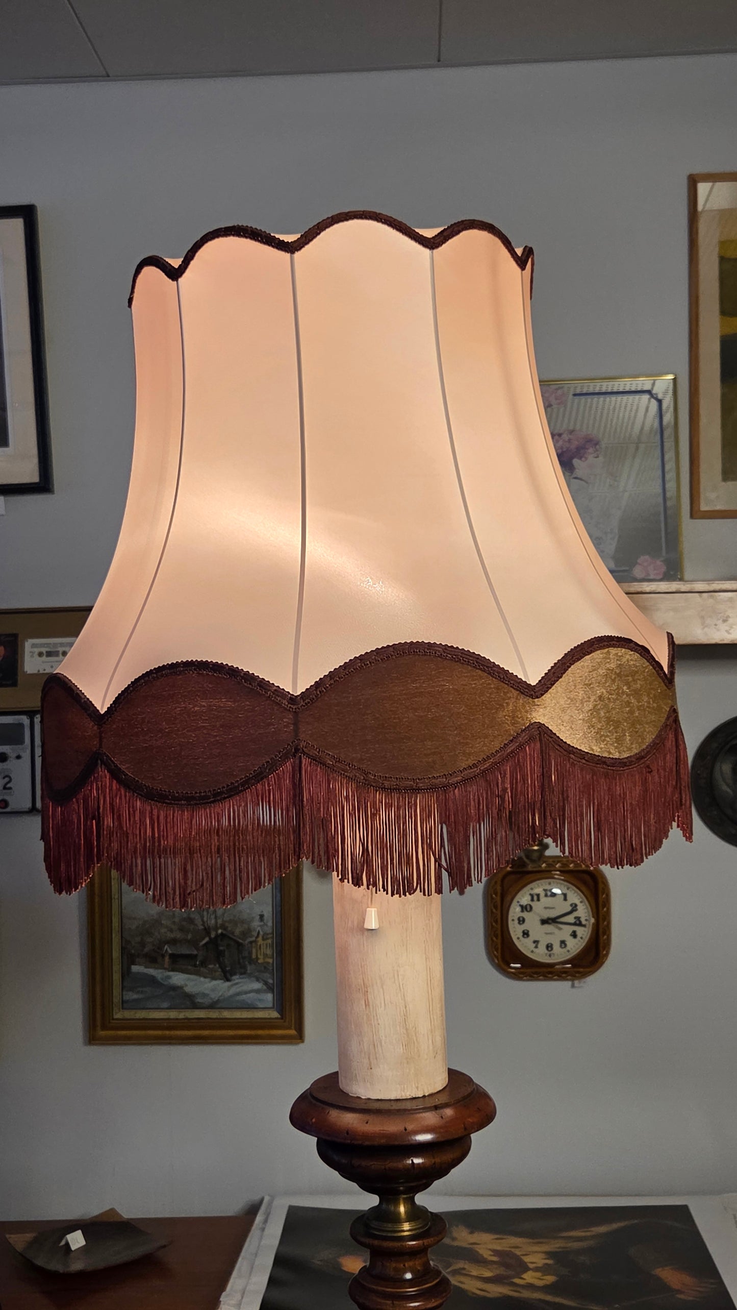 Upea vintage-lattiavalaisin, 175 cm