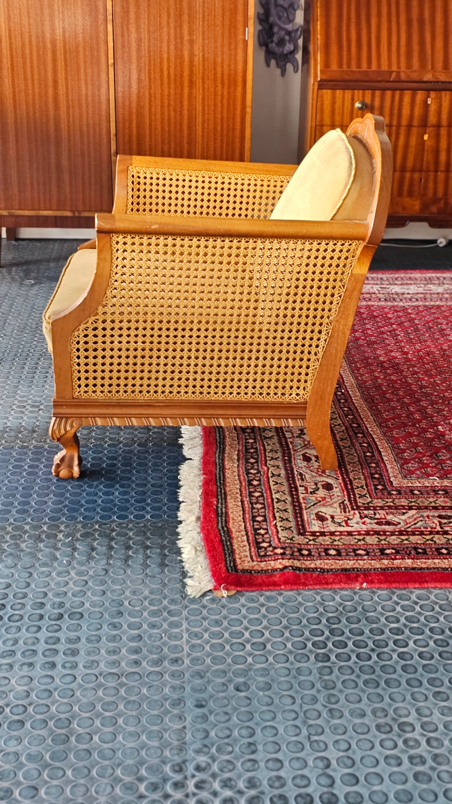 Vintage nojatuoli