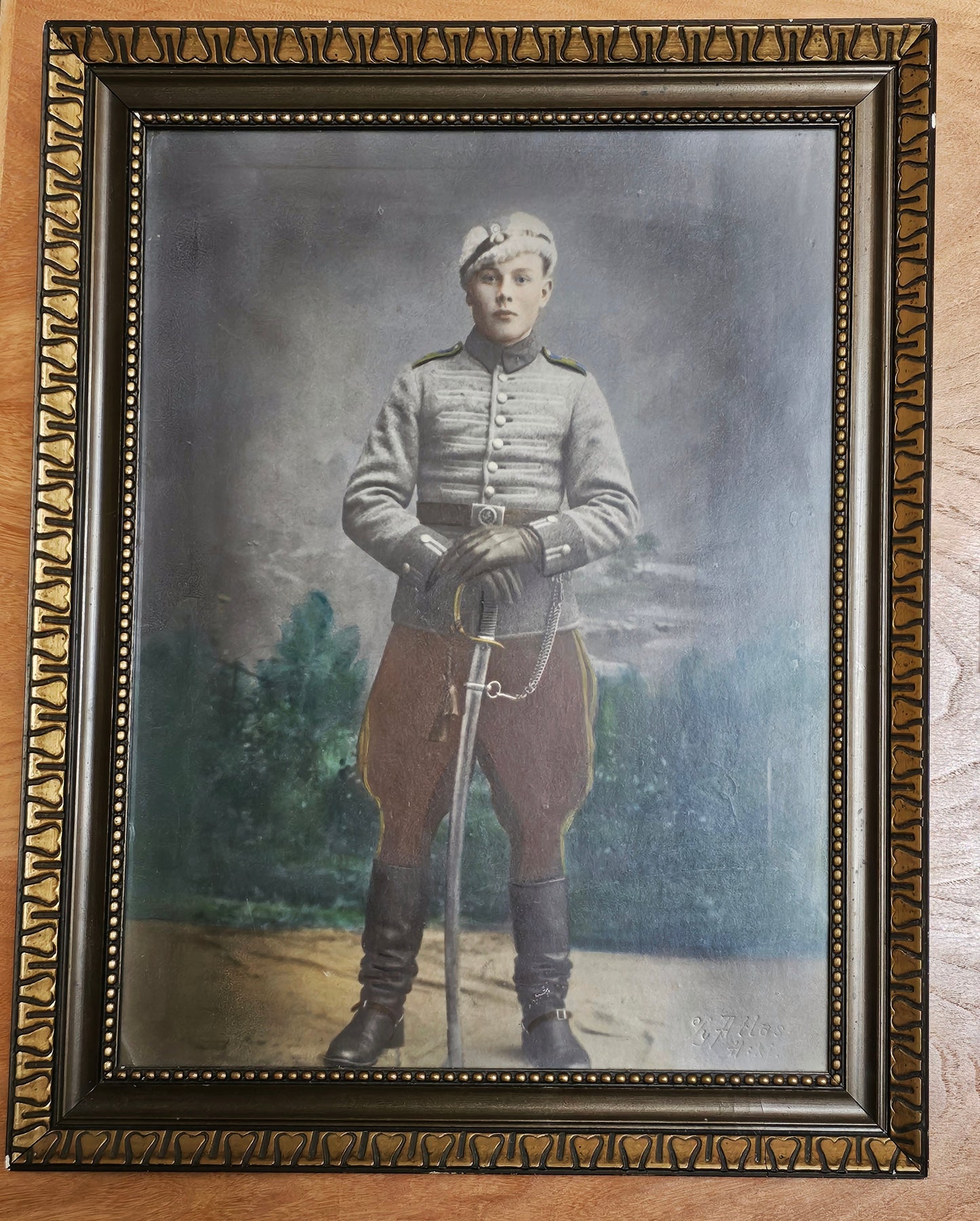 Vanha valokuva rakuuna