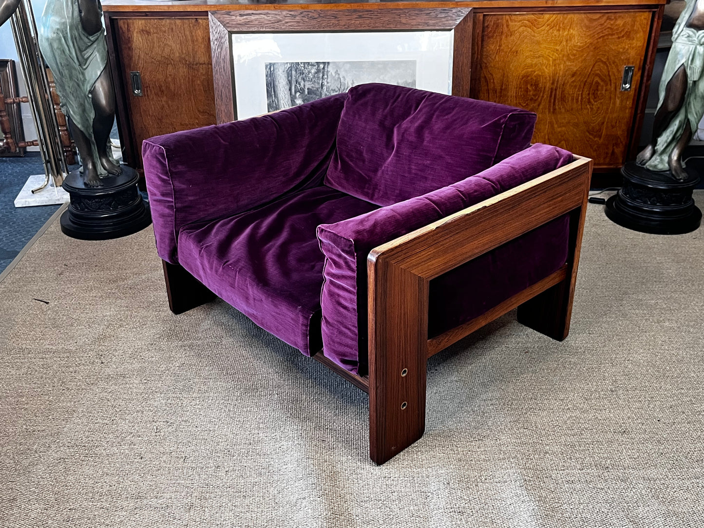 Tobia Scarpa Bastiano nojatuoli, 60-luku