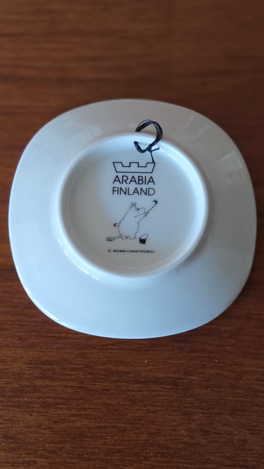 Arabia Muumi seinälautanen Arabia Finland leima
