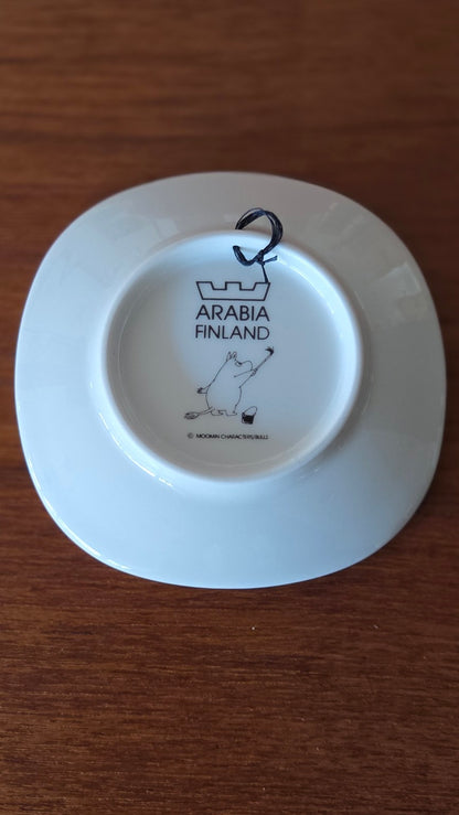 Arabia Muumi seinälautanen Arabia Finland leima