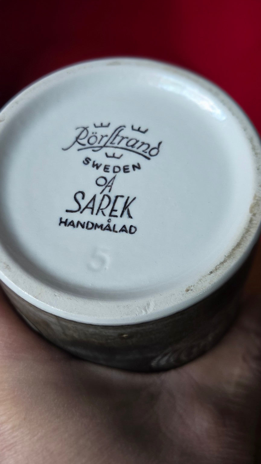 Olle Alberius Sarek maljakko Rörstrand kuva 5