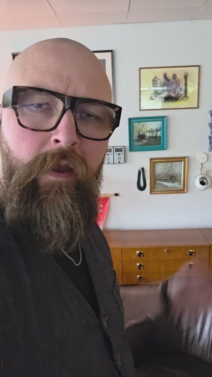 Tyylikäs vintage-nojatuoli (2 kpl varastossa)