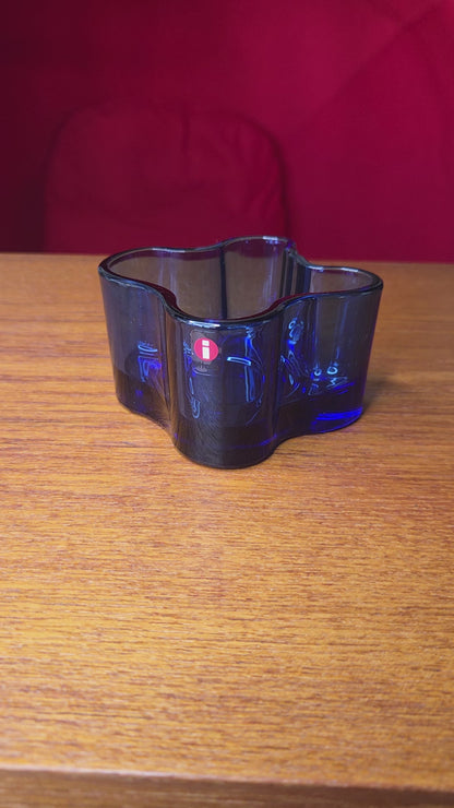 Iittala Aalto kynttilälyhty 55 mm, ultramariininsininen