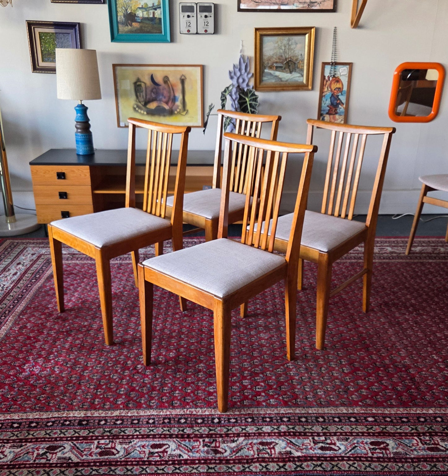 Vintage-tuolit (4 kpl)