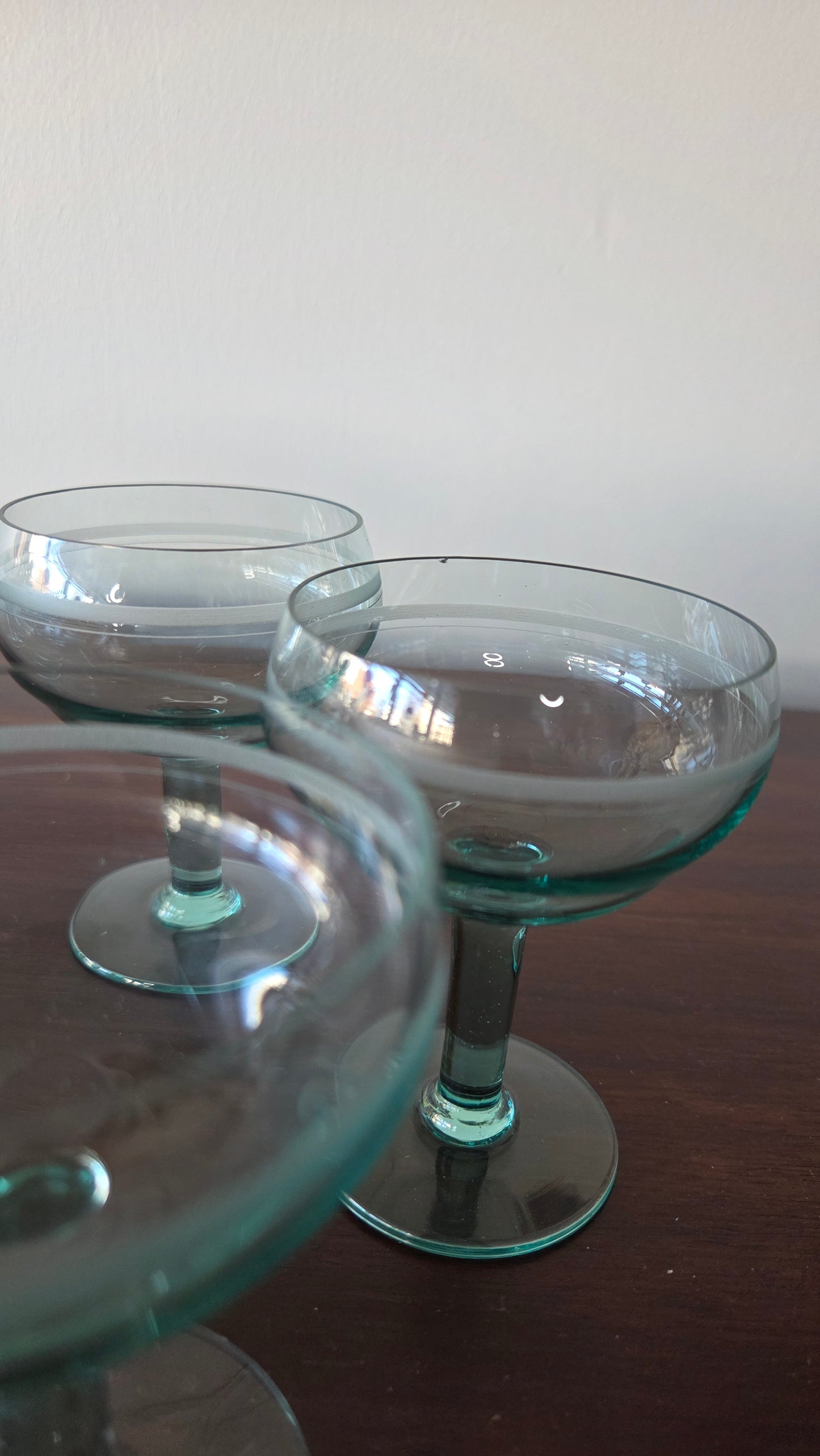 Karhula Cocktail lasi vihreä 10cm Göran Hongell 9kpl