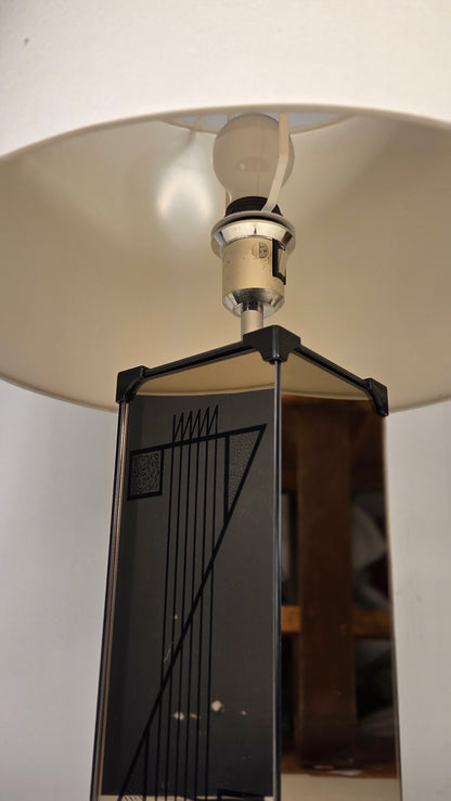 Kerlux vintage pöytävalaisin – iso varjostin, korkeus 65 cm