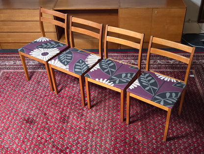 Asko – Vintage ruokapöydän tuolit (4 kpl)