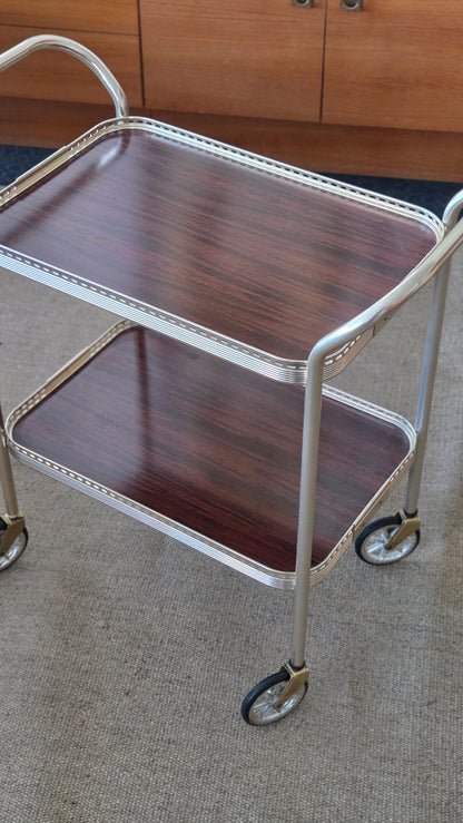 Vintage tarjoiluvaunu / baarivaunu