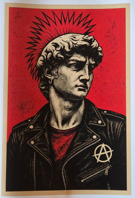 Punk David juliste