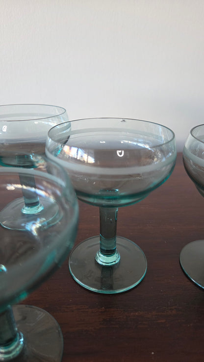 Karhula Cocktail lasi vihreä 10cm Göran Hongell 9kpl