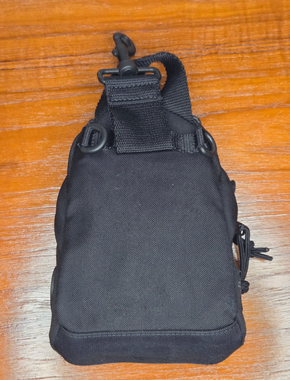 Balenciaga Political Campaign Crossbody – Patch Edition (Black)