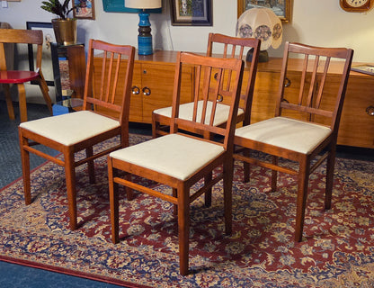 Kunnostetut 1950-luvun ruokatuolit – 4 kpl