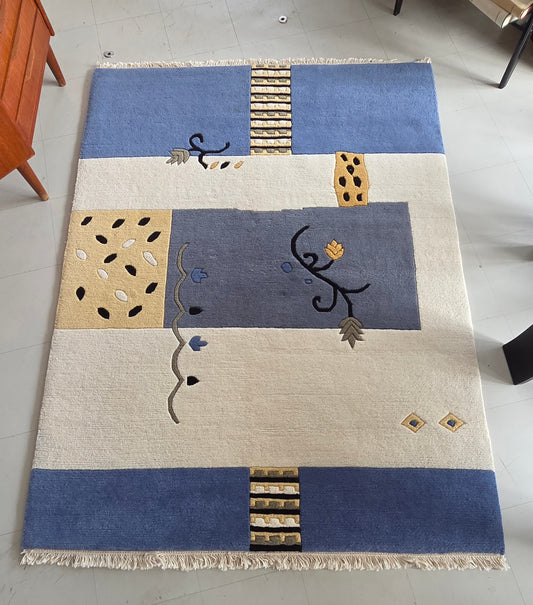 Käsinsolmittu villamatto – Maripa “Tibet” 146×194 cm