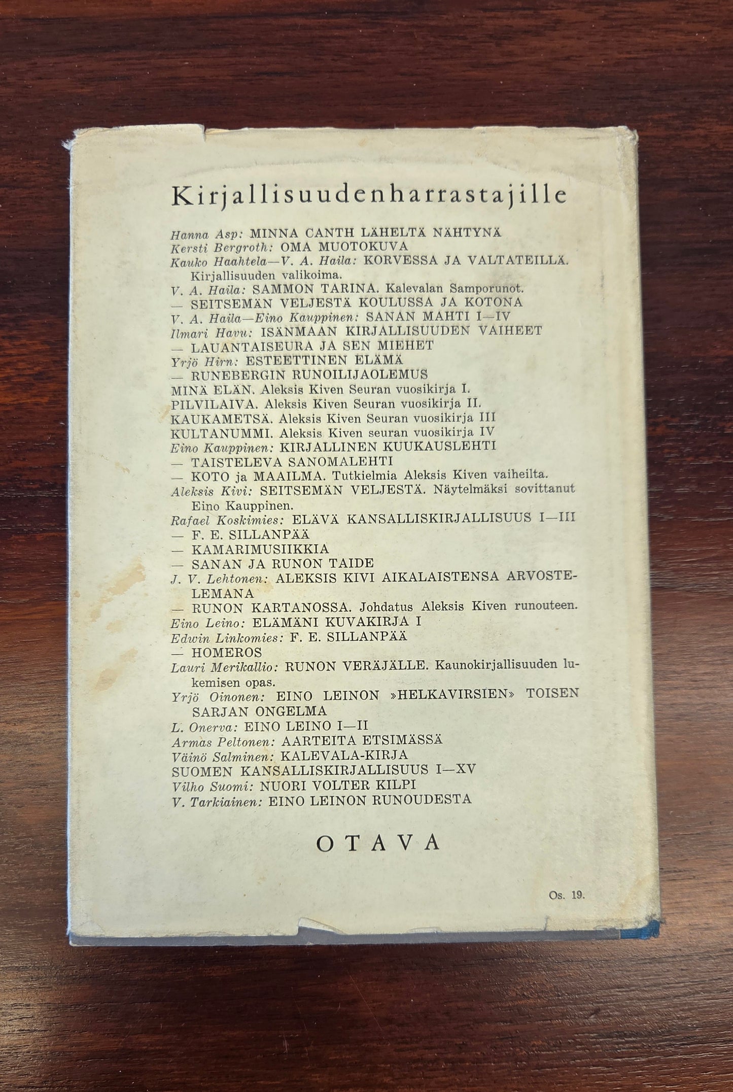 Suomalaisen kirjallisuuden historia