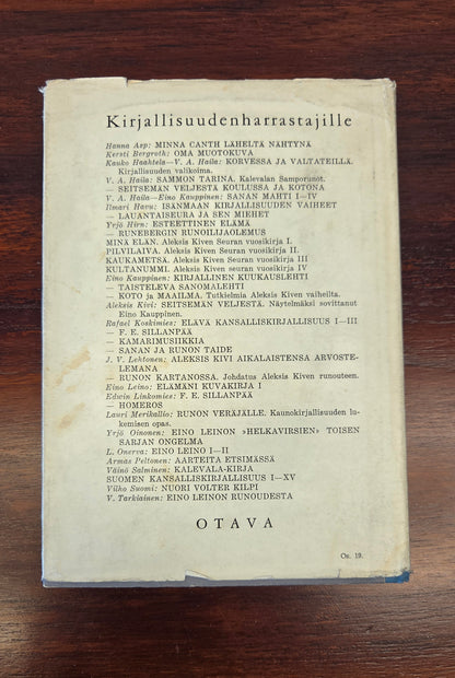 Suomalaisen kirjallisuuden historia