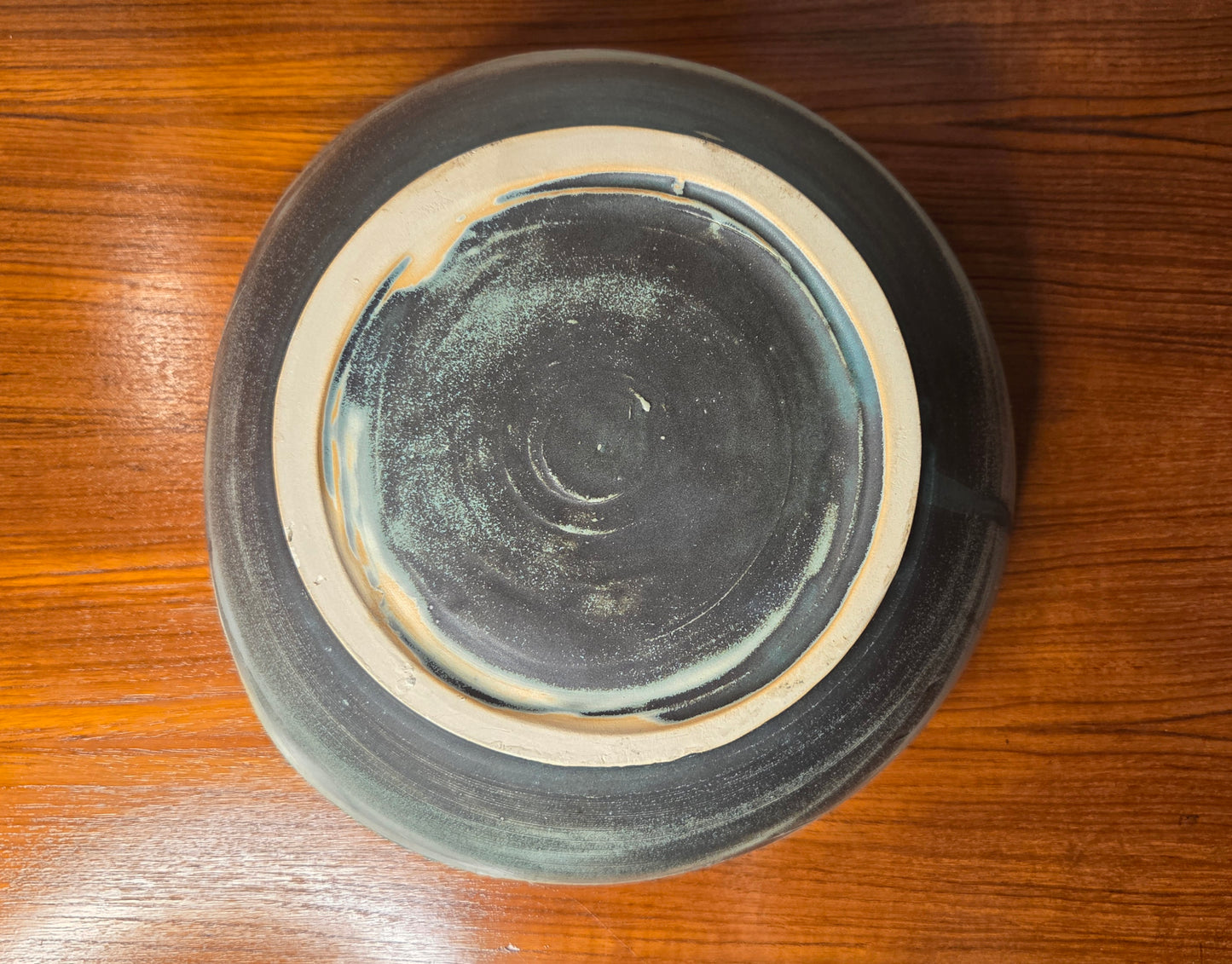 Uniikki keramiikkakulho / taide-esine – käsinlasitettu