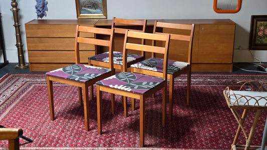 Asko – Vintage ruokapöydän tuolit (4 kpl)