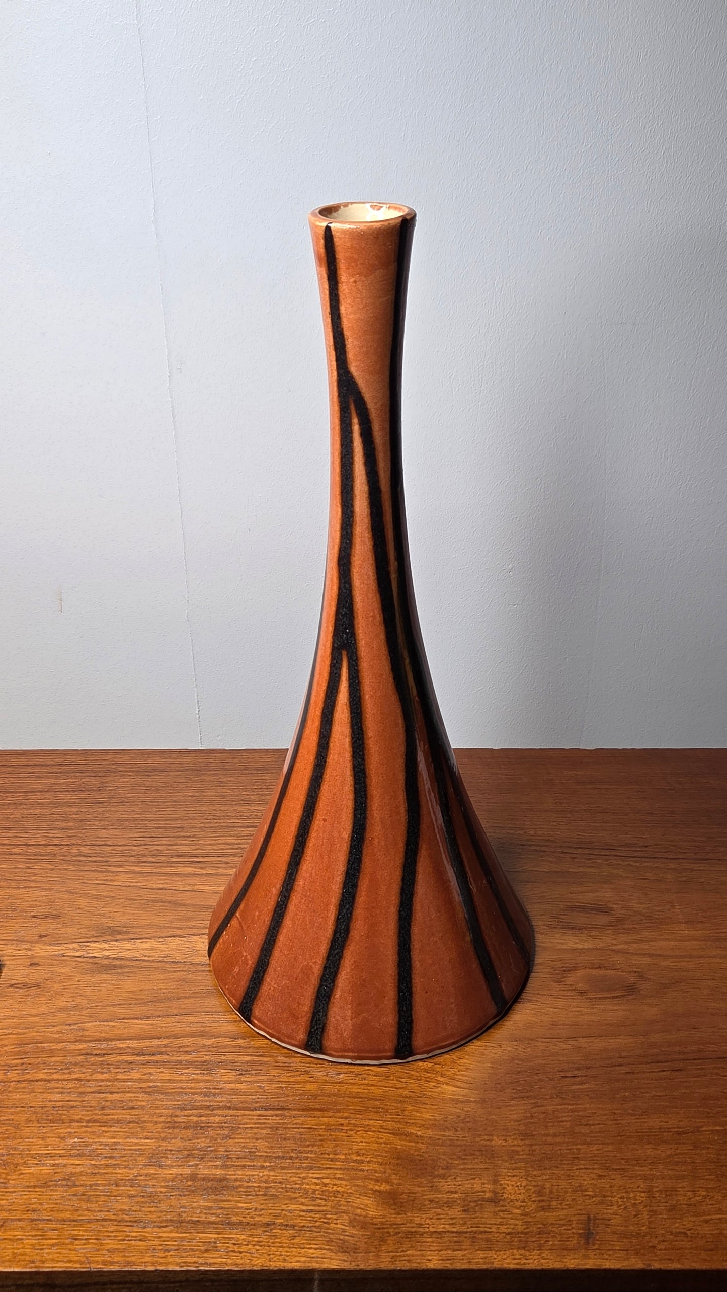 Vintage keramiikkavaasi – korkeus 44 cm