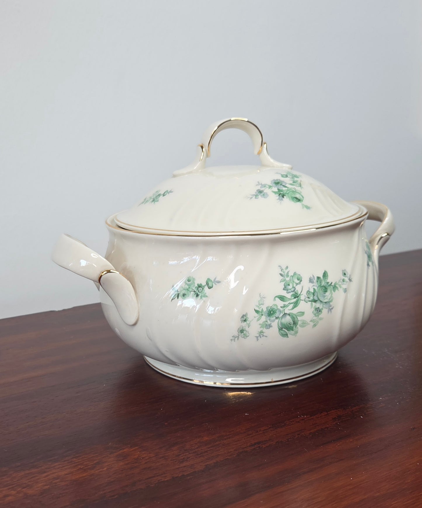 Arabia, Vihreä kukka, Kulho