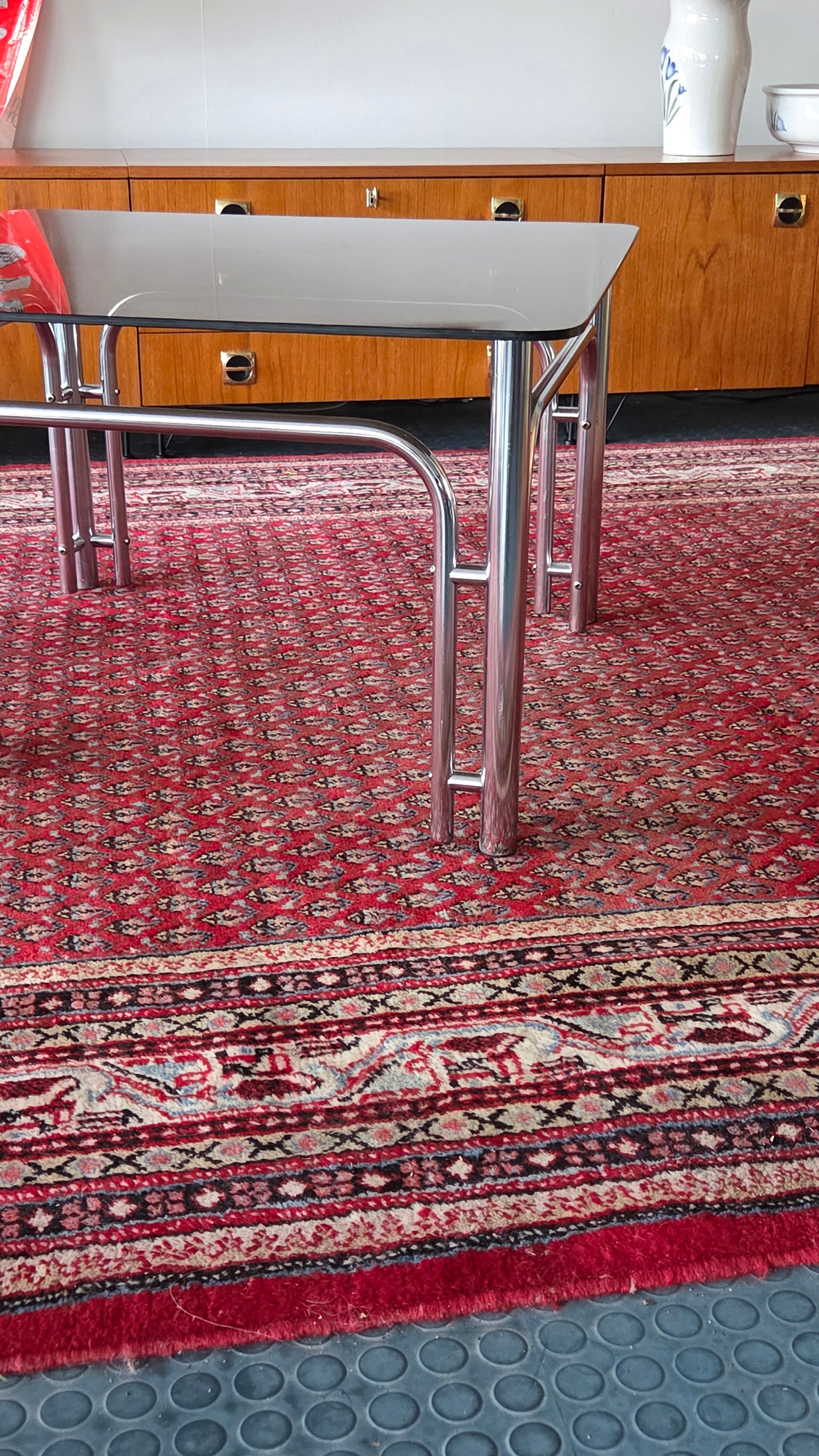Glass table 70s