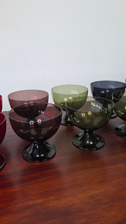 Nuutajärvi Bistro -jälkiruokakulhot – Saara Hopea