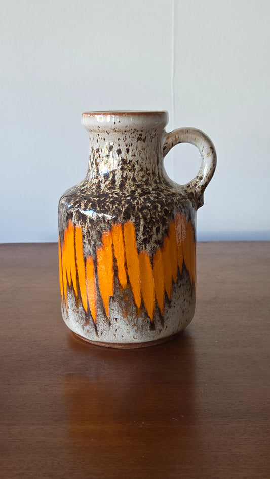 West German vase, height 15.5 cm
