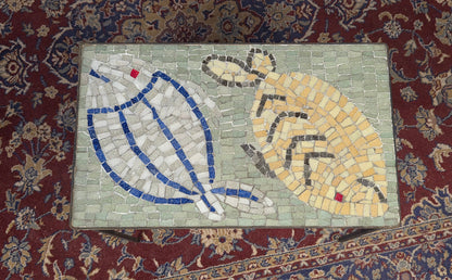 Metalli-/ mosaiikkipöytä