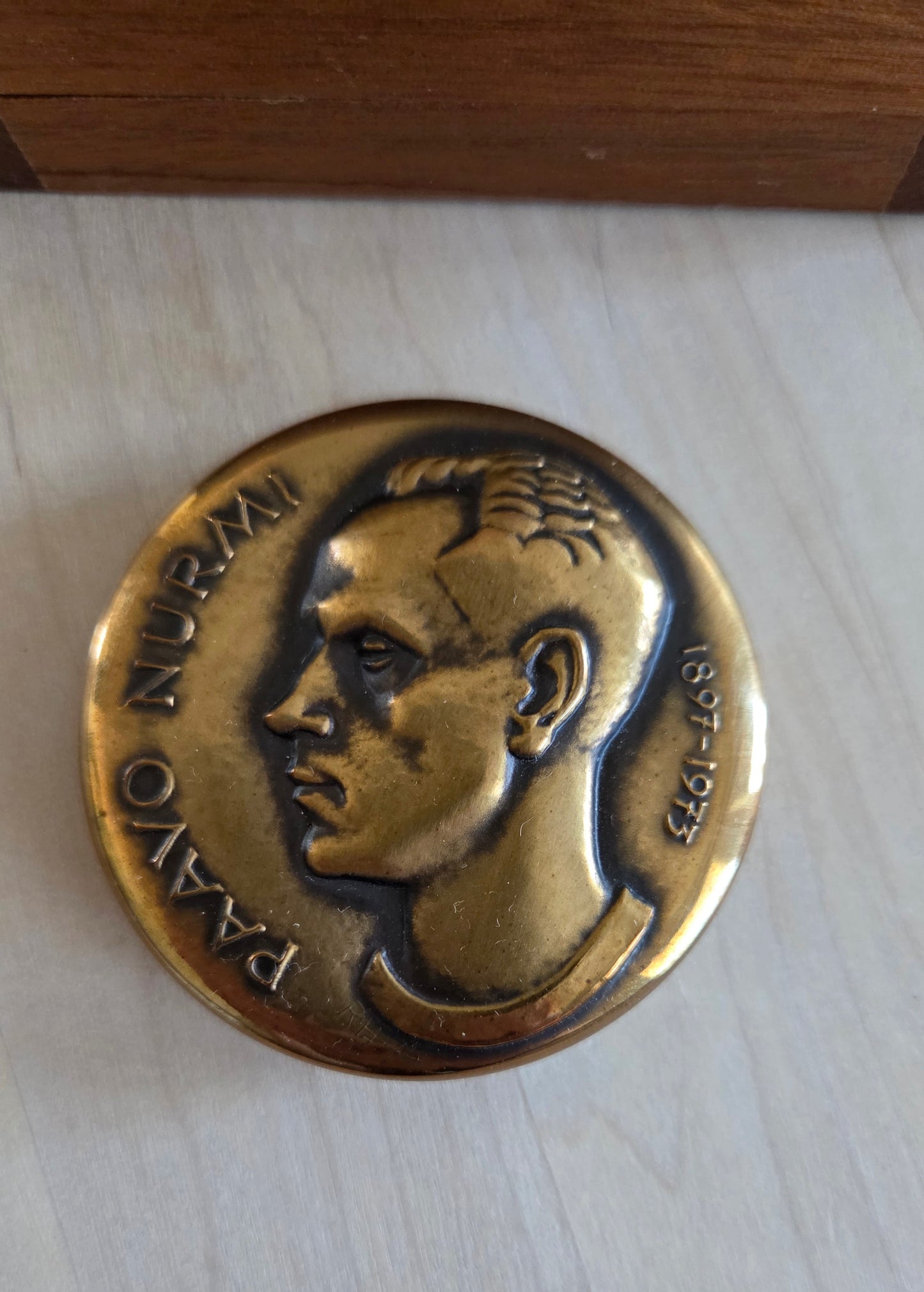 Paavo Nurmi juhlamitali / Sporrong 1974
