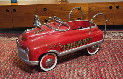Nostalginen Firefighter FD No.1 -polkuauto (1980-luvun malli) 