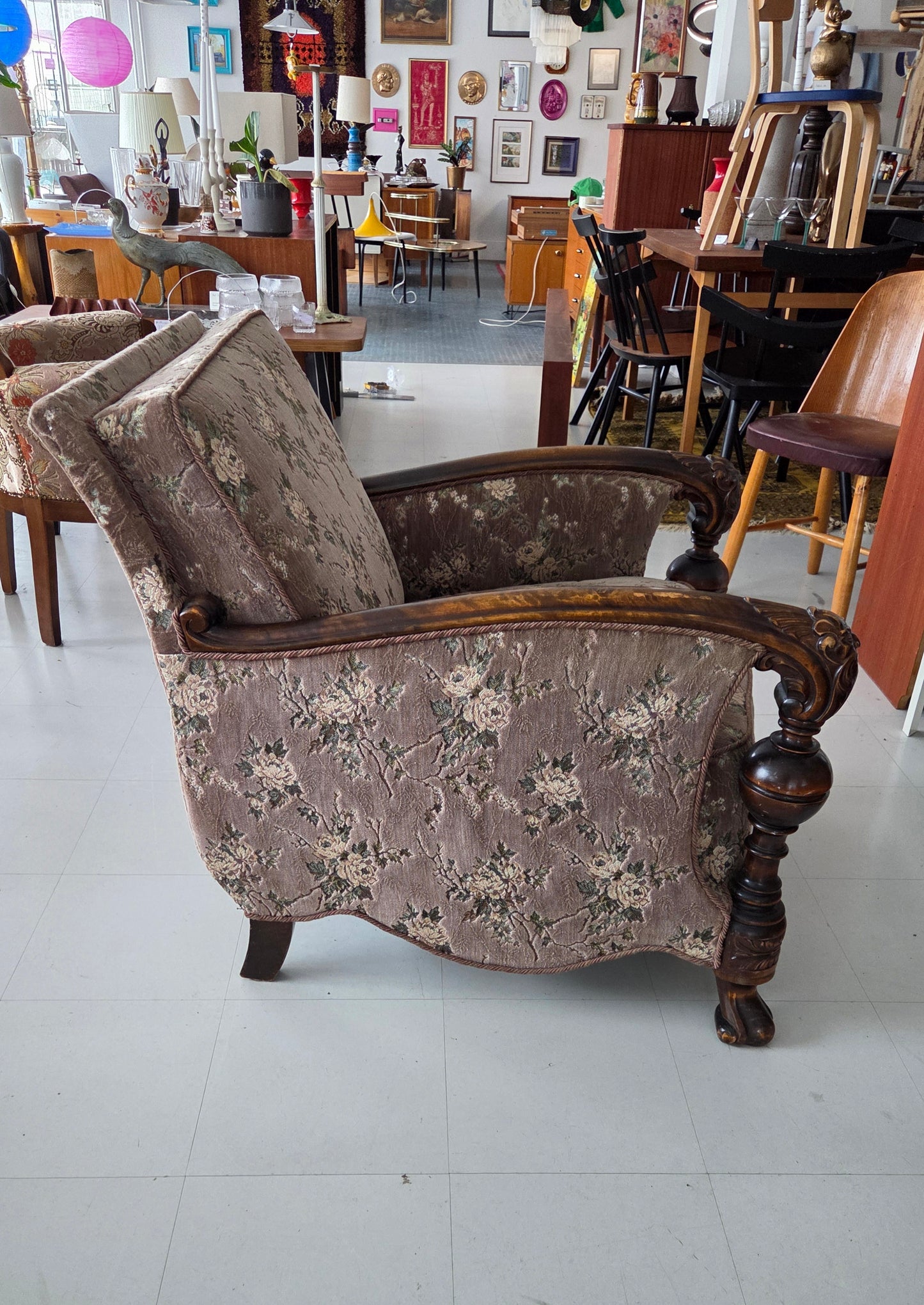 Vintage nojatuoli