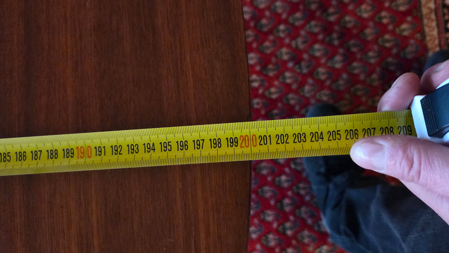 Vintage ruokapöytä iso – 150–200 cm