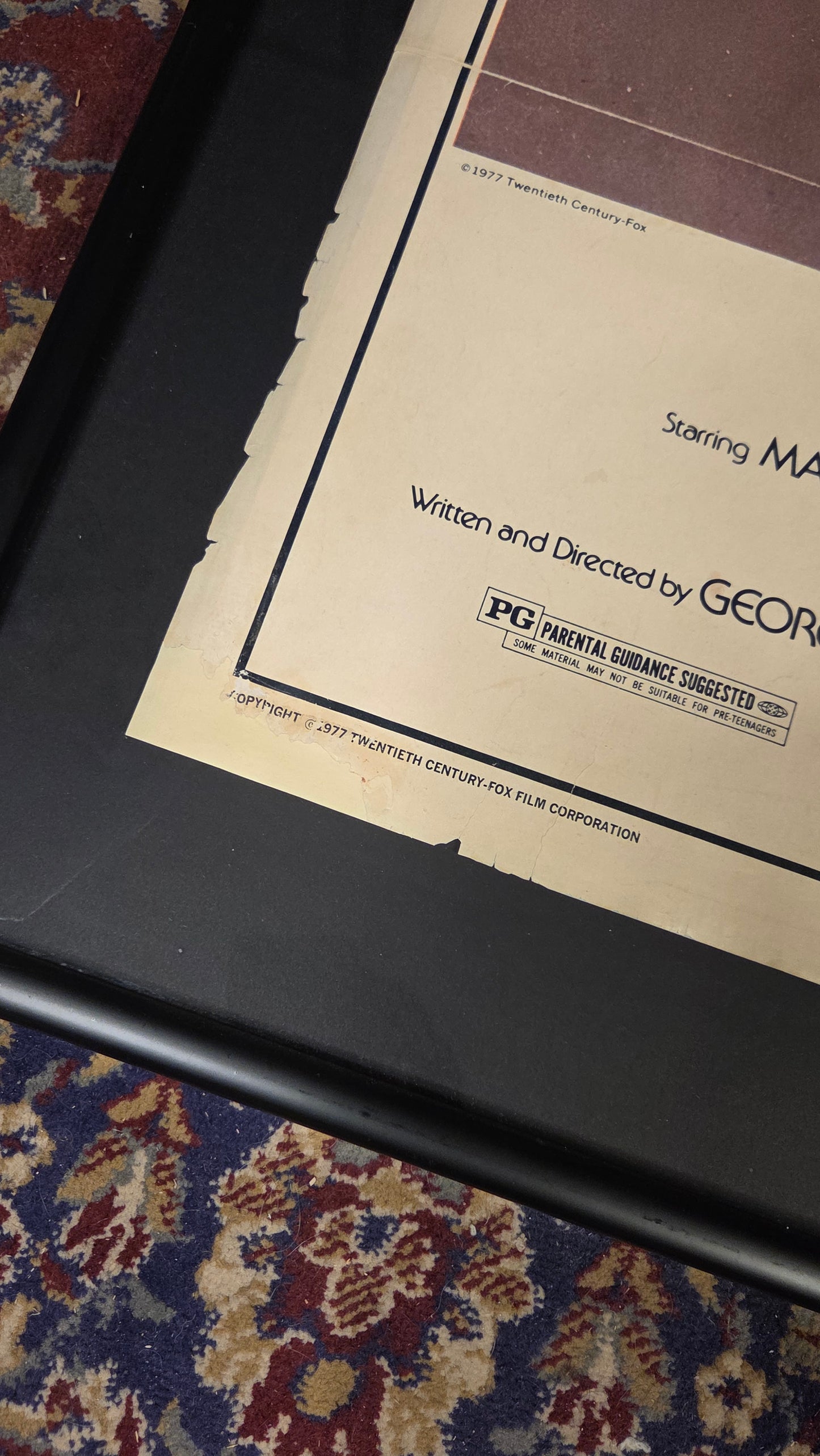 Star Wars juliste vuodelta 1977