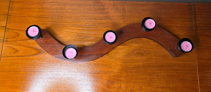 Näyttävä -tuikkukynttilänjalka (pituus 64 cm)