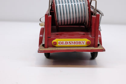 Tin toy fire truck 50s