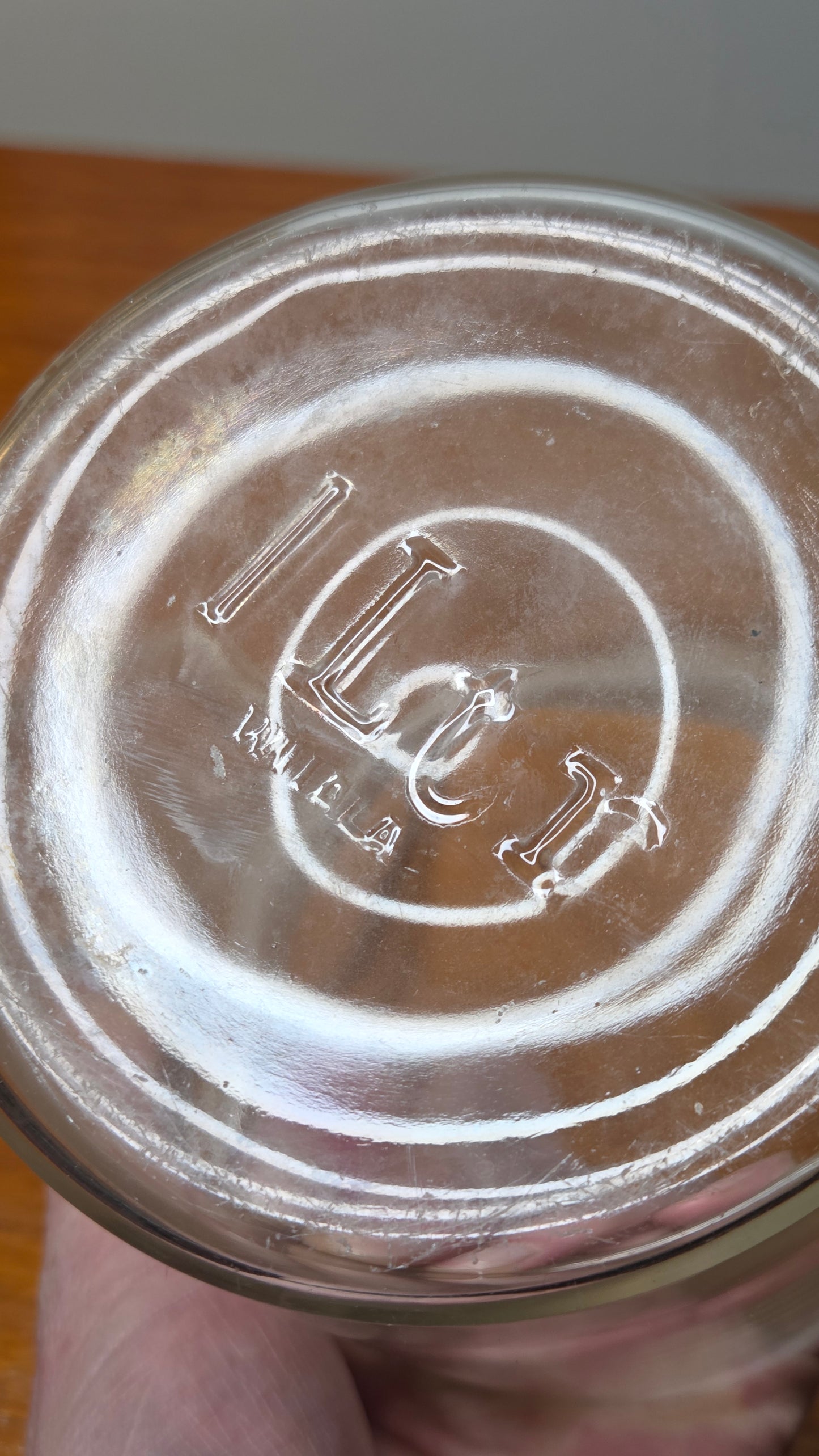 Viialan lasin lasipurkki – 14cm korkea