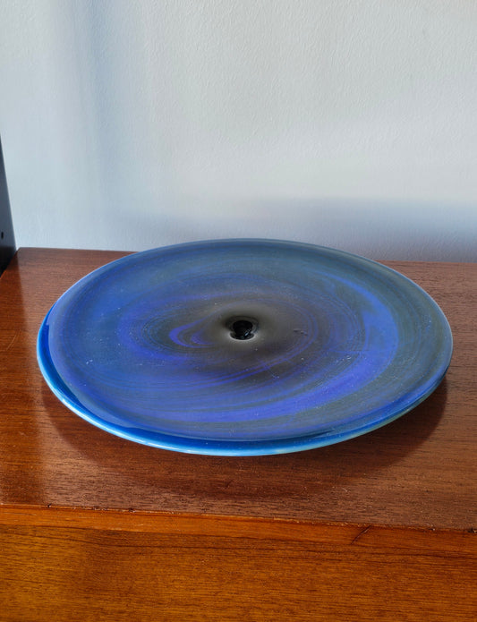 Taidelasivati, sininen – halkaisija 30 cm