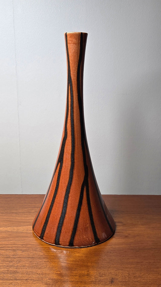 Vintage keramiikkavaasi – korkeus 44 cm