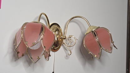 Kissankello – kaunis kaksiosainen vintage-seinävalaisin